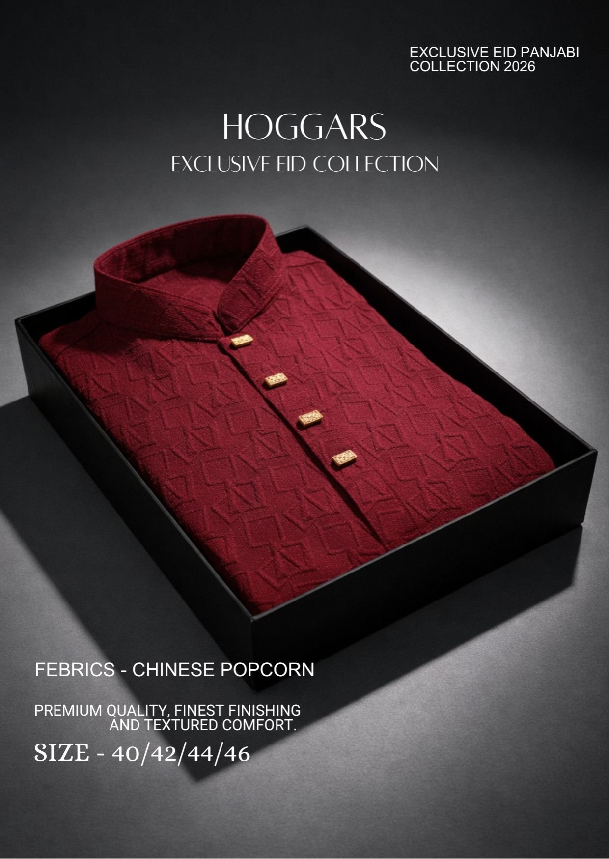 Maroon and White Magazine Themed 18th Birthday Invitation