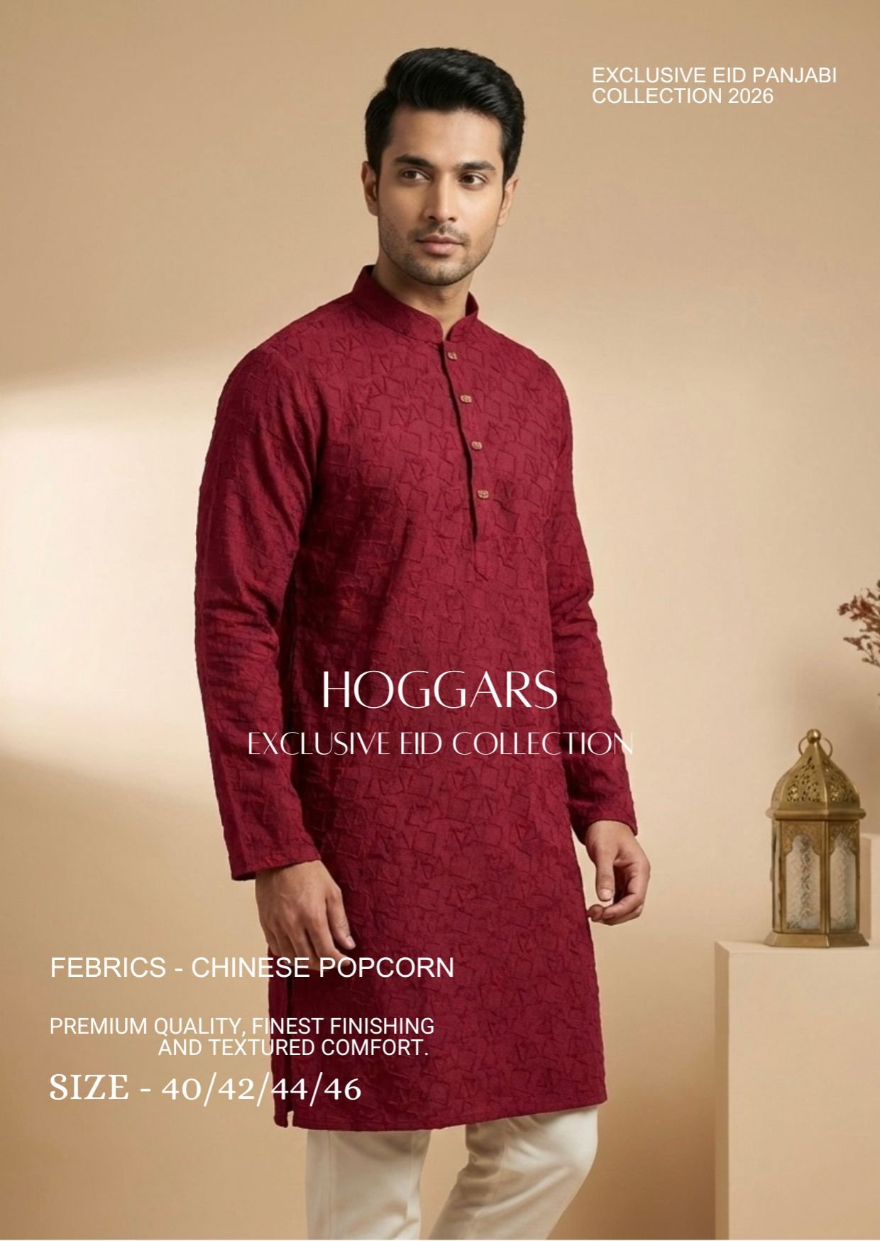 Maroon and White Magazine Themed 18th Birthday Invitation